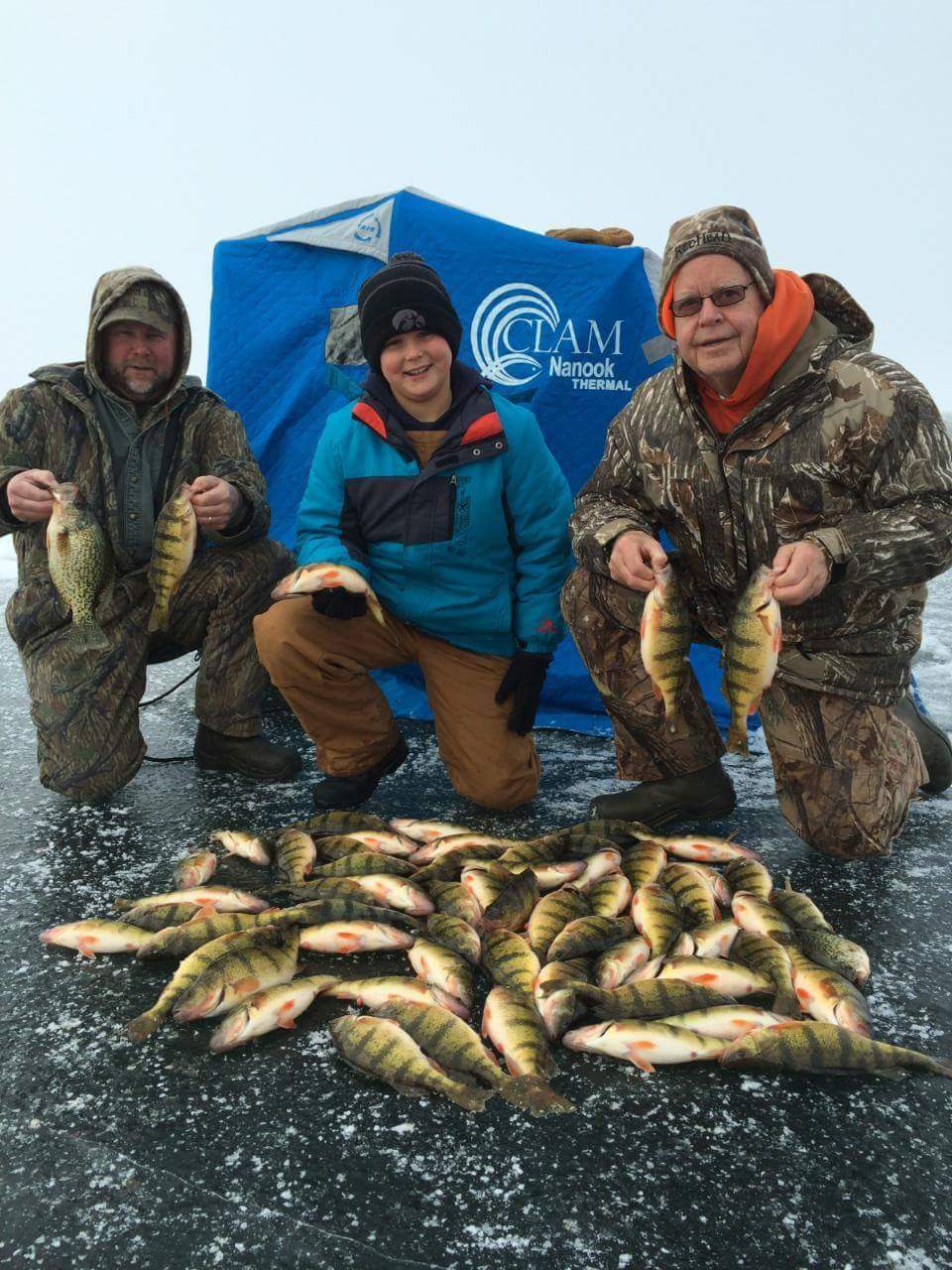 Waubay Lake Guide Service 2016 ICE FISHING PICTURES CONT.